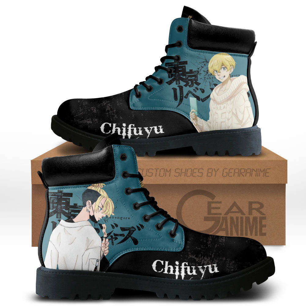 Chifuyu Matsuno Custom Anime Combat Boots MV1110