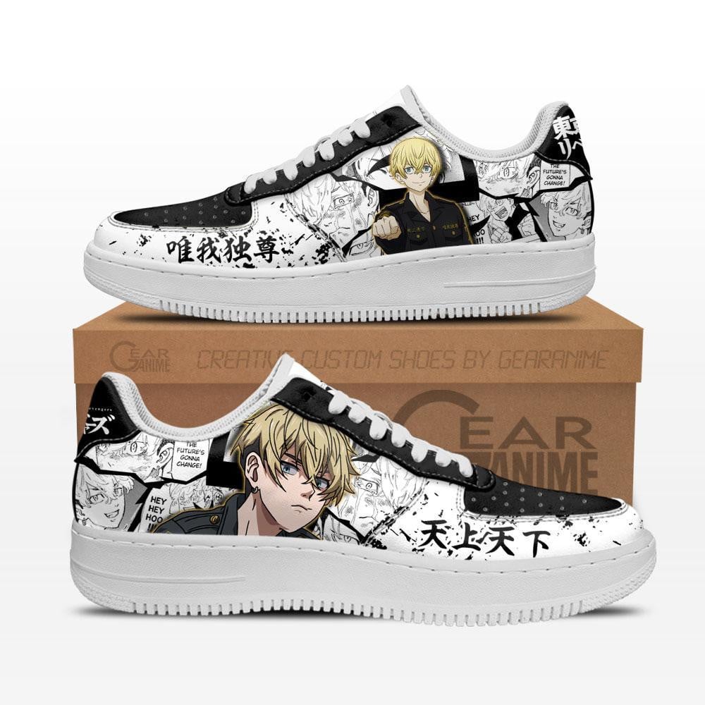 Chifuyu Matsuno Custom Anime Low-Top Leather Sneakers
