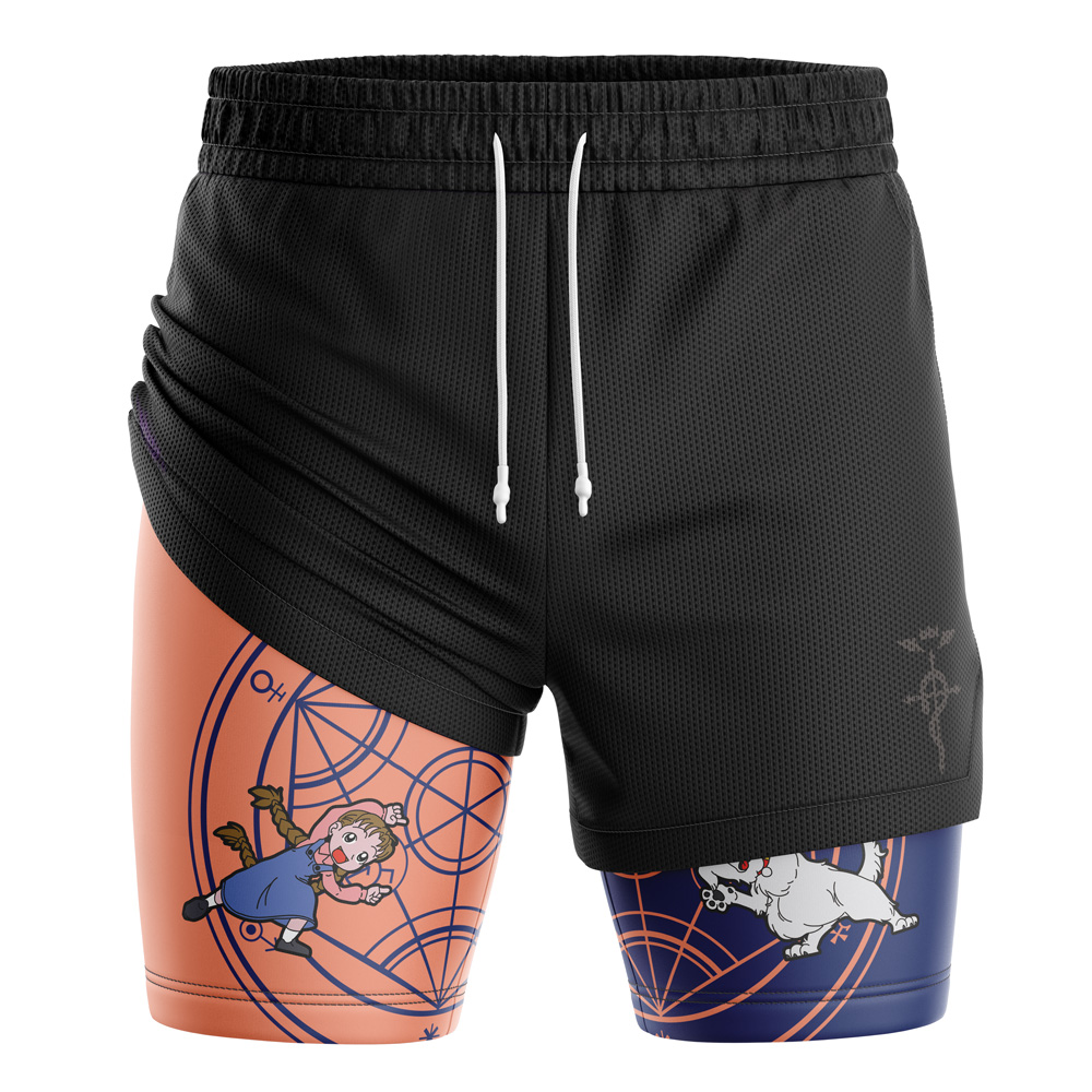 Chimera Nina V2 Fullmetal Alchemist 2-in-1 Performance Shorts