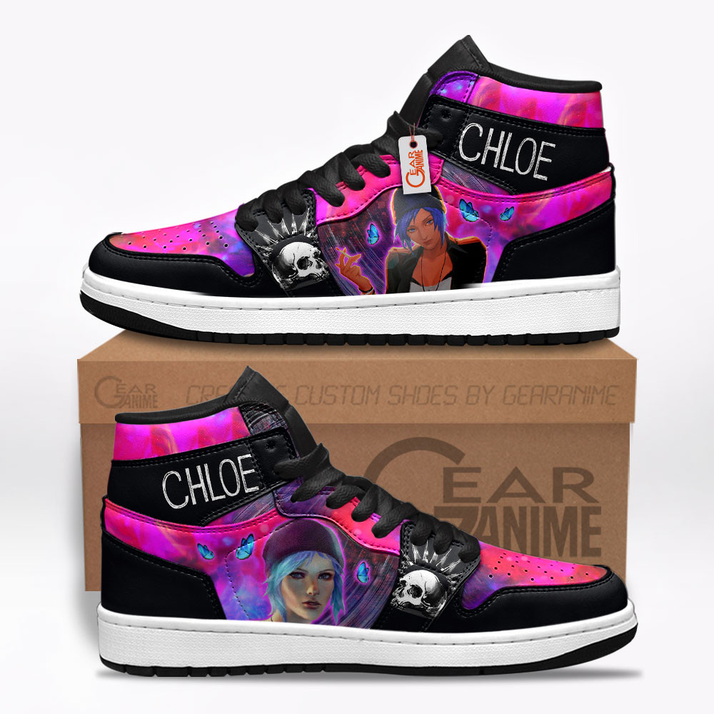 Chloe Price Custom Gaming High-Top Leather Sneakers