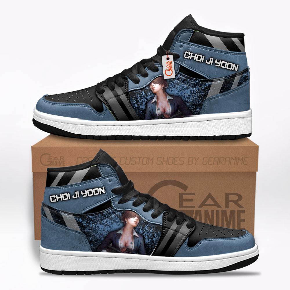 Choi Ji Yoon Custom Gaming High-Top Leather Sneakers Game C.S Skins
