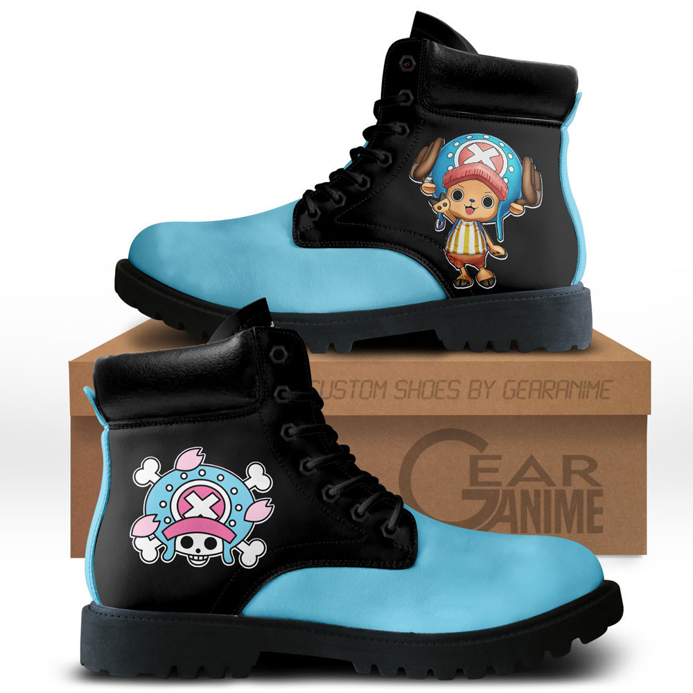 Chopper Custom Anime Combat Boots NTT051