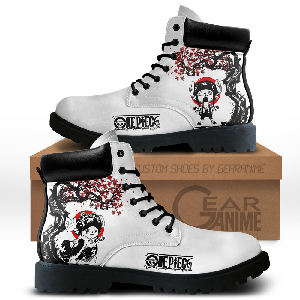 Chopper Custom Anime Combat Boots NTT071