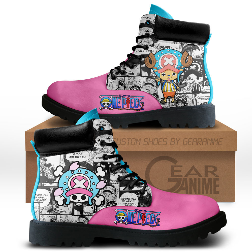 Chopper Custom Anime Combat Boots NTT151