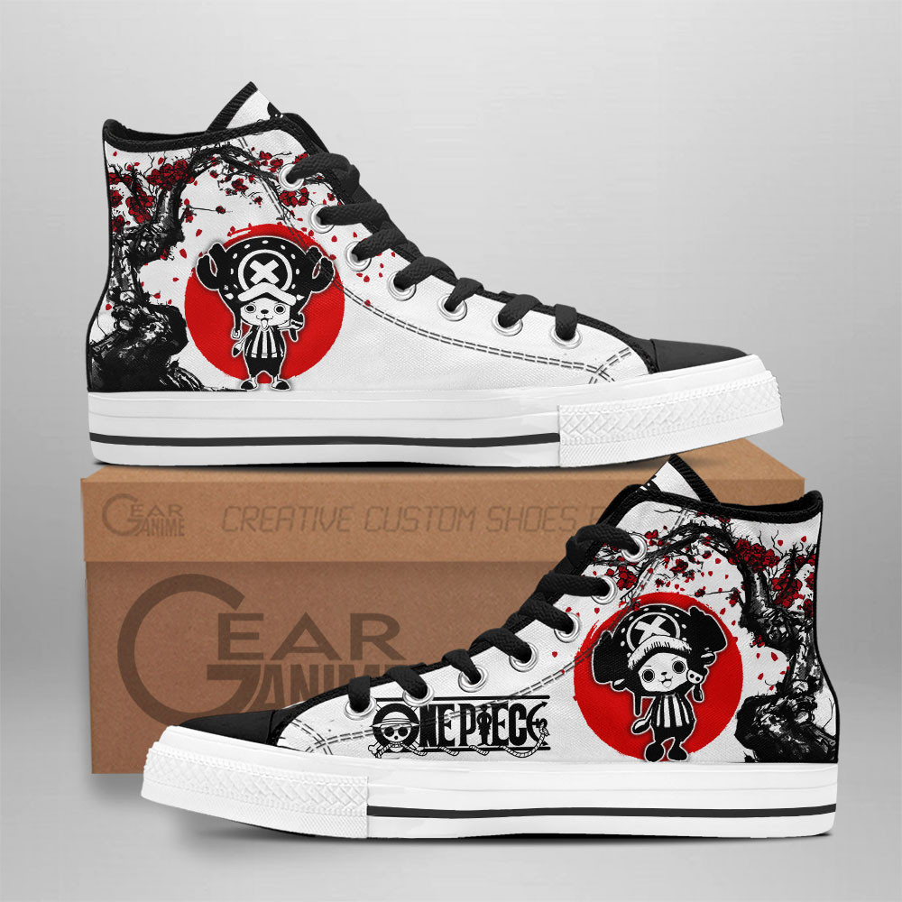 Chopper Custom Anime High-Top Canvas Shoes Japan