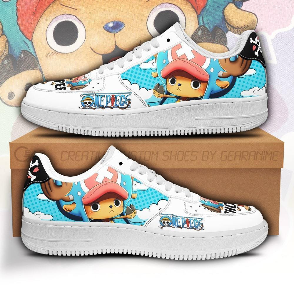 Chopper Custom Anime Low-Top Leather Sneakers