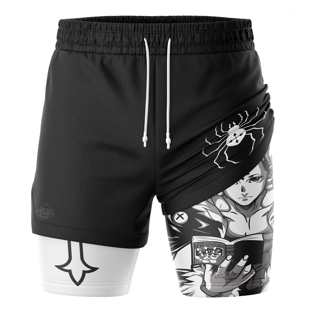 Chrollo Phantom Troupe Hunter X Hunter 2-in-1 Performance Shorts