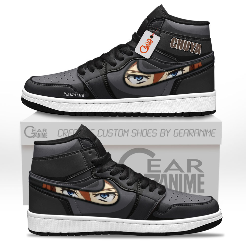 Chuya Nakahara Custom Anime High-Top Leather Sneakers