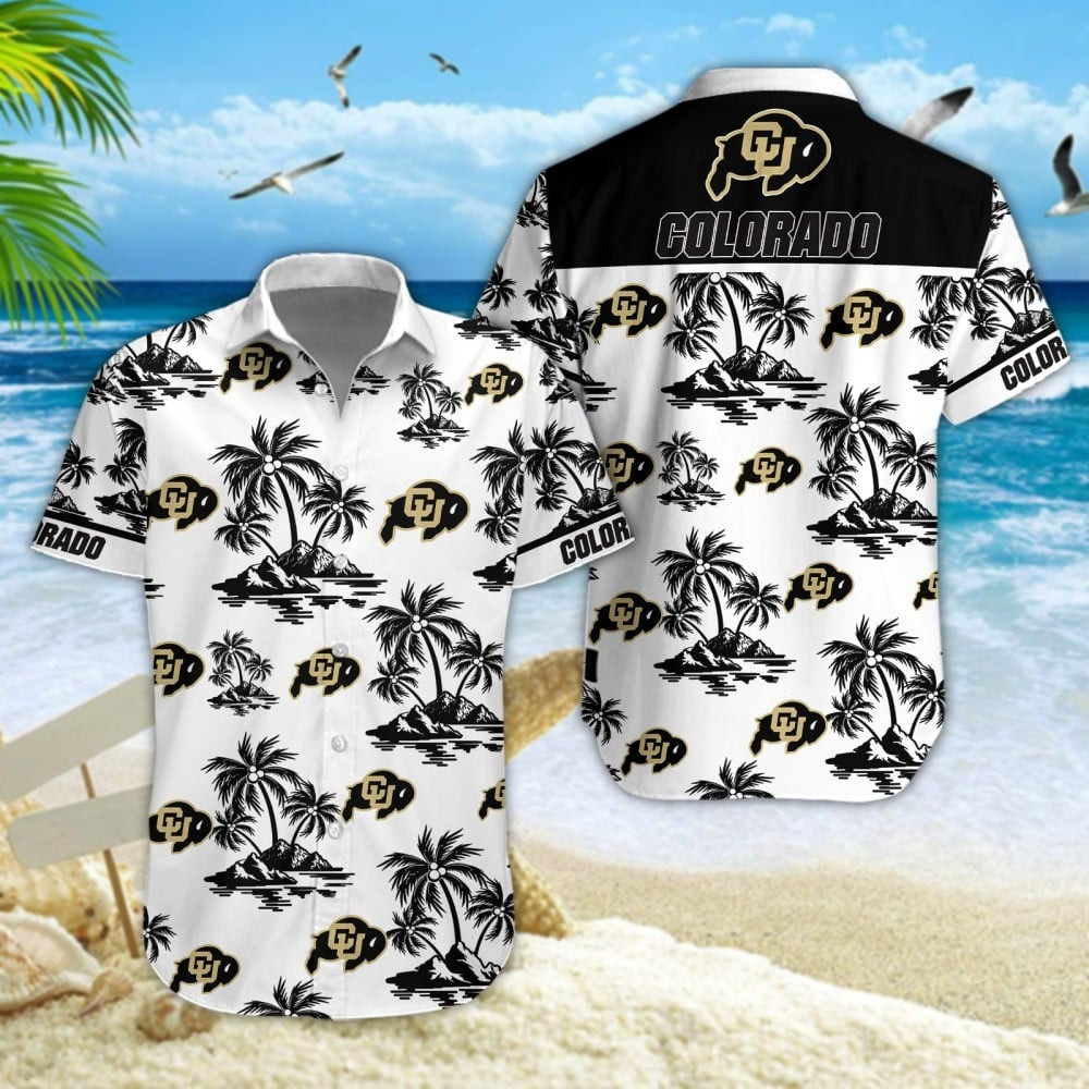 Colorado Buffaloes Football Hawaiian Summer Outfit Best Gift For Football Dads