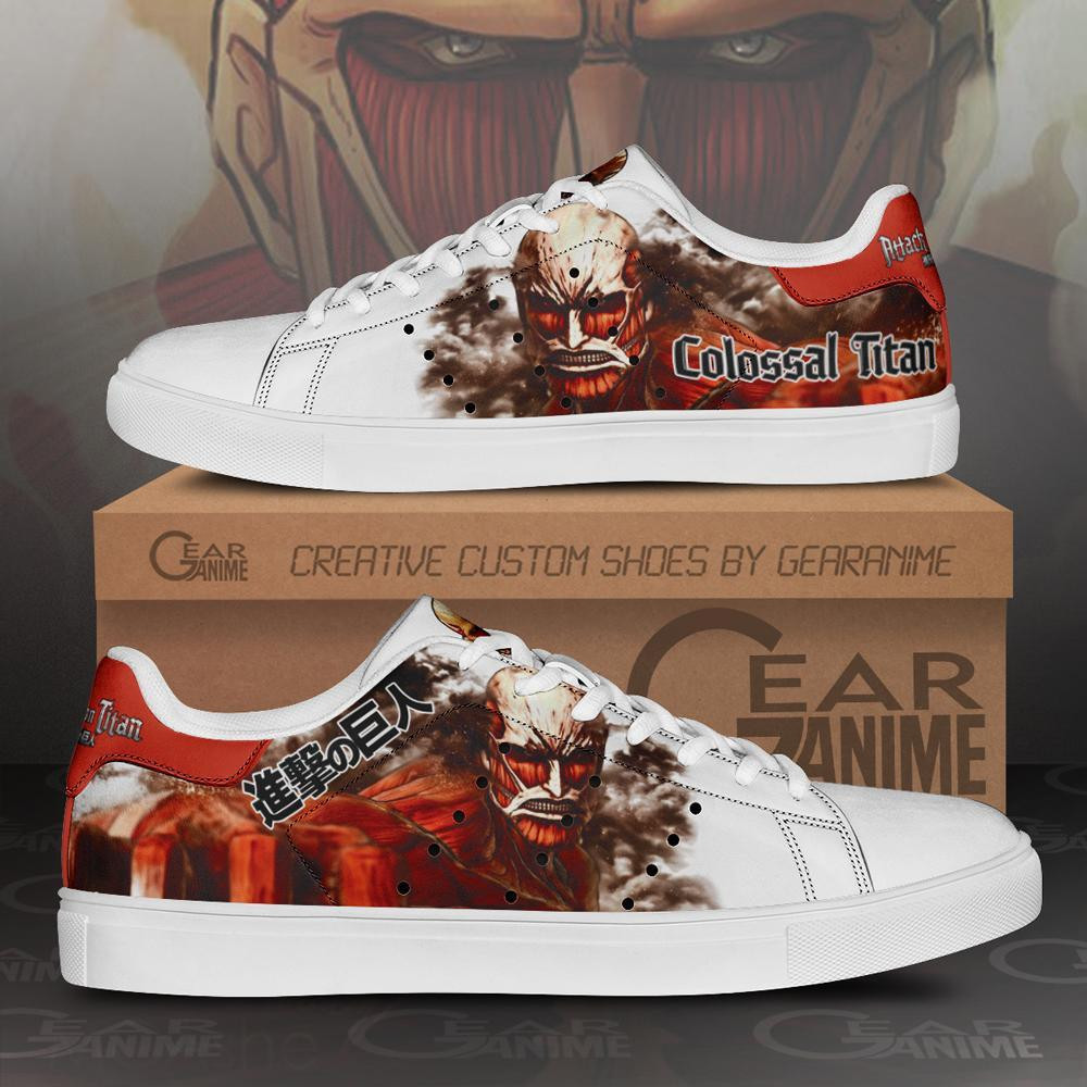 Colossal Titan Custom Anime Classic Court Shoes
