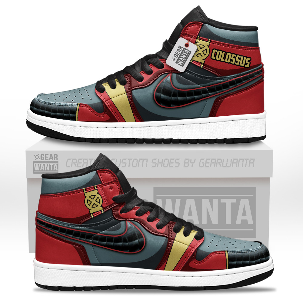Colossus Personalized Custom High-Top Leather Sneakers
