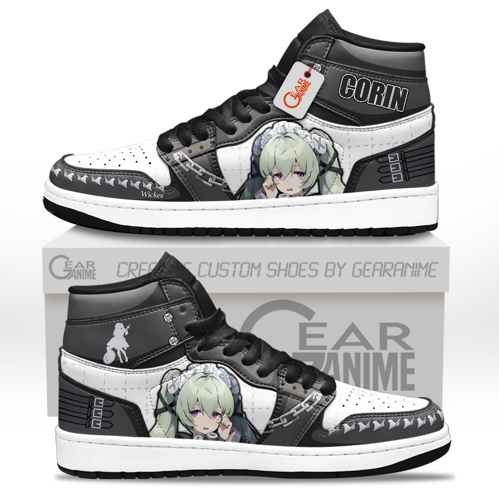 Corin Wickes Custom Gaming High-Top Leather Sneakers Zenless Zone Zero Shoes