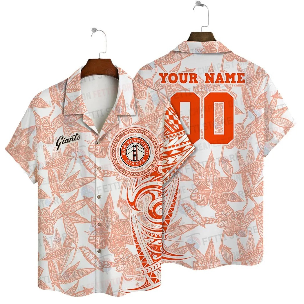Custom San Francisco Giants Island Vibes Hawaiian Shirt Game Day Apparel Best Gifts For Dad