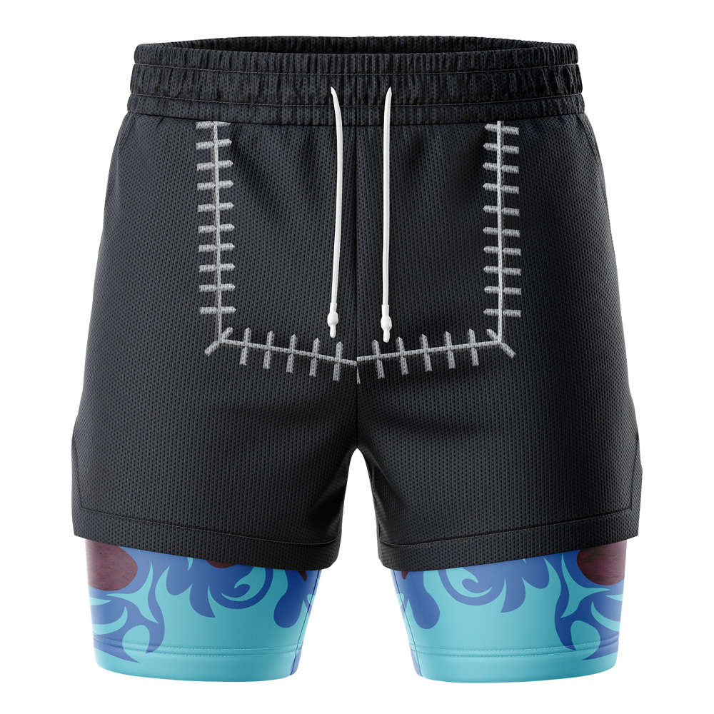 Dabi Blueflame My Hero Academia 2-in-1 Performance Shorts