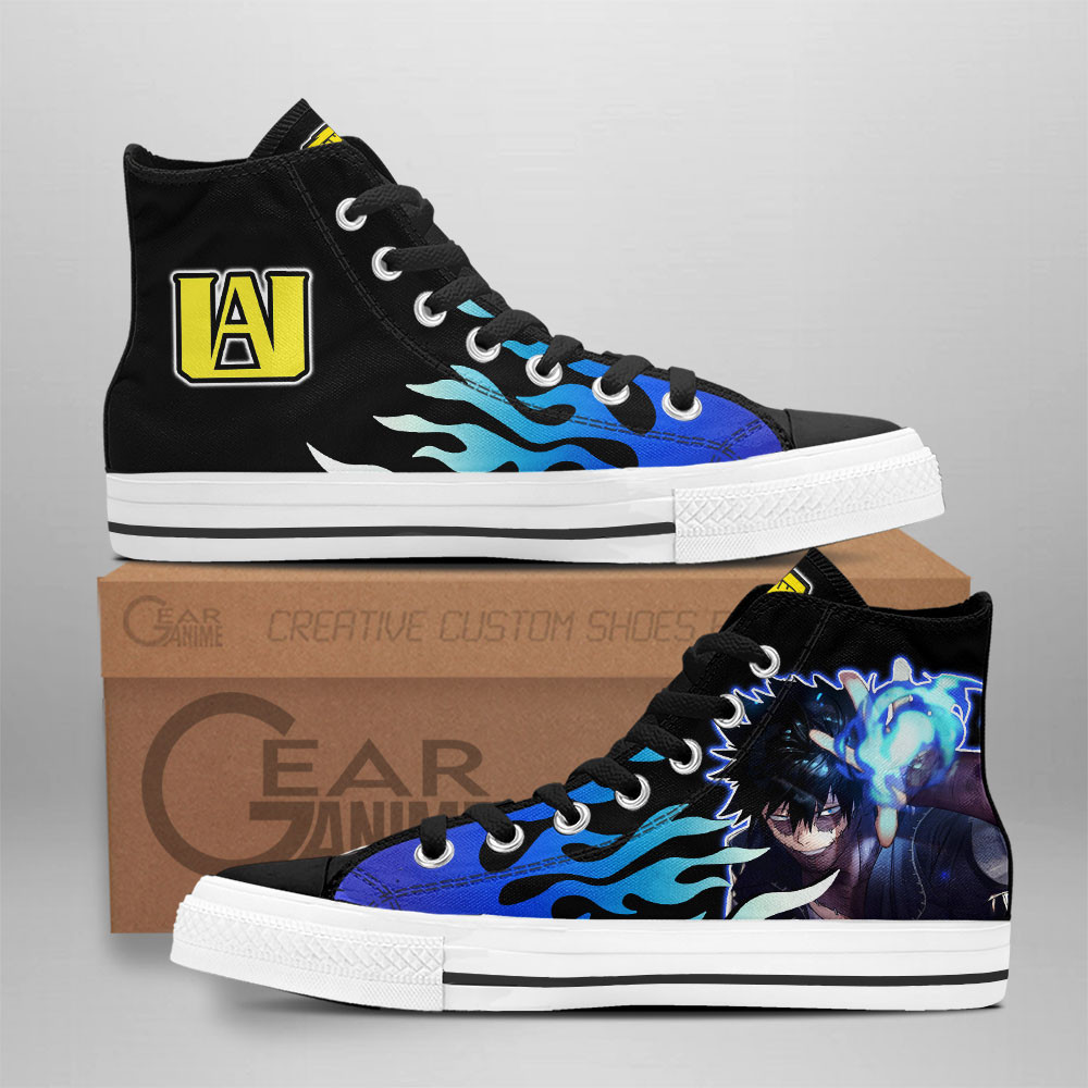 Dabi Custom Anime High-Top Canvas Shoes NTT090
