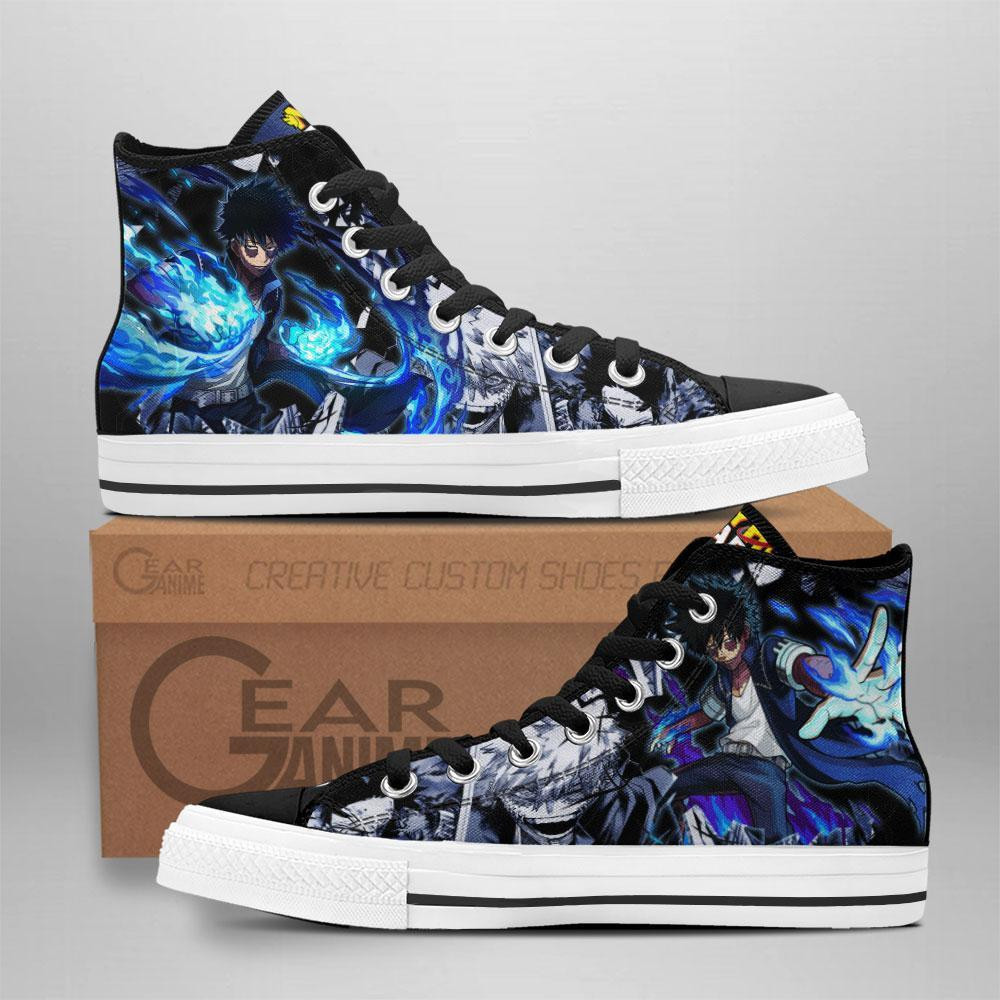 Dabi Custom Anime High-Top Canvas Shoes TT2708