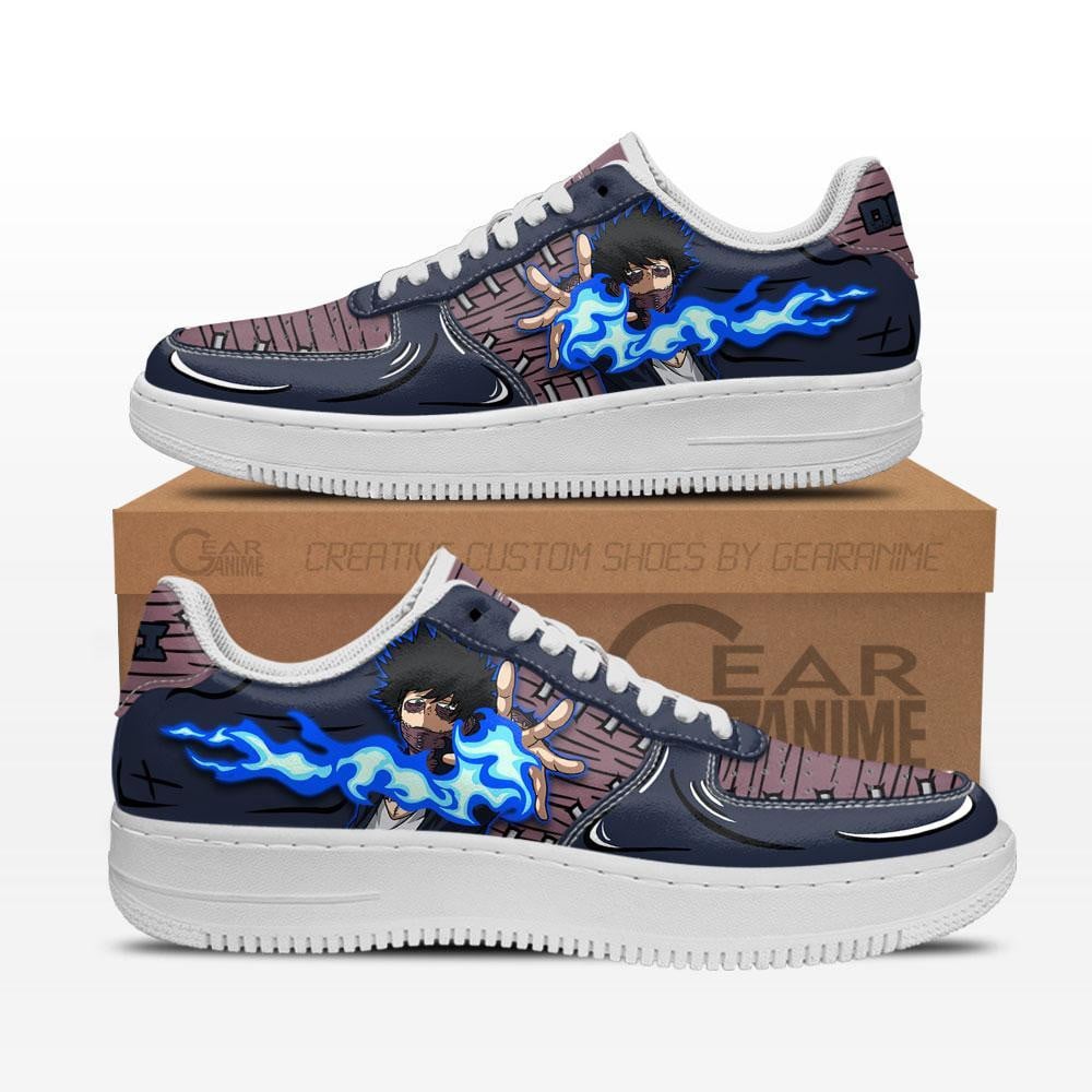Dabi Custom Anime Low-Top Leather Sneakers