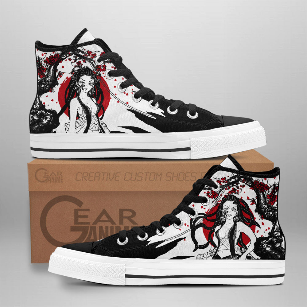 Daki Custom Anime High-Top Canvas Shoes