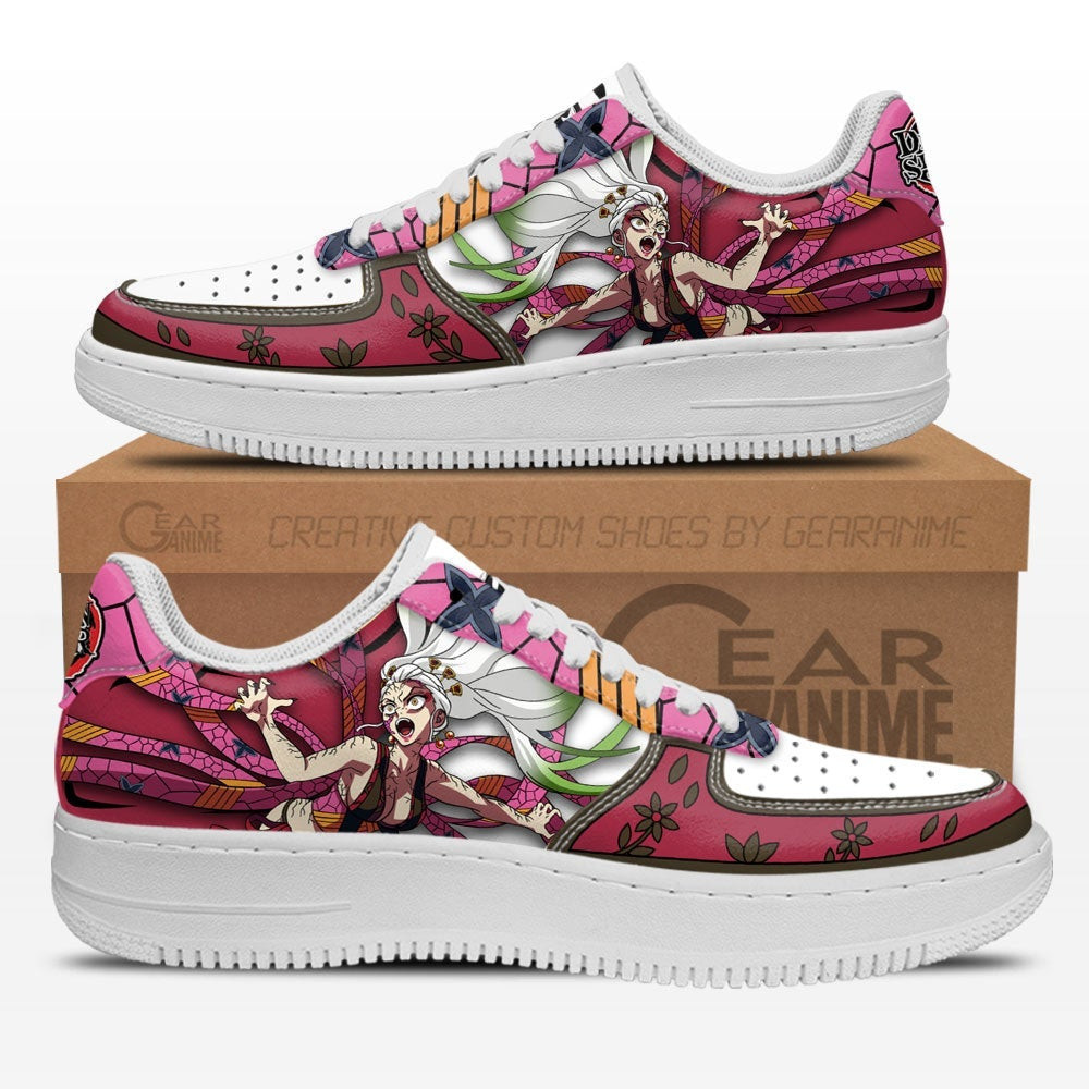 Daki Custom Anime Low-Top Leather Sneakers