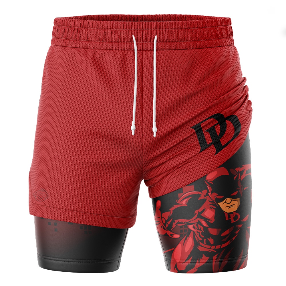 Daredevil Marvel 2-in-1 Performance Shorts