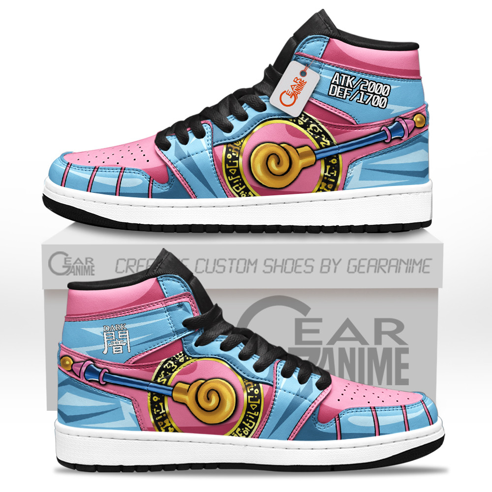 Dark Magician Girl Shoes Custom High-Top Leather Sneakers