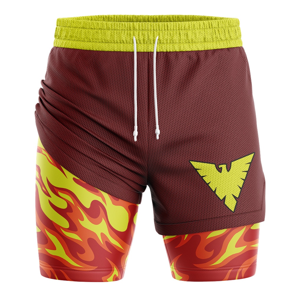 Dark Phoenix V2 Marvel 2-in-1 Performance Shorts