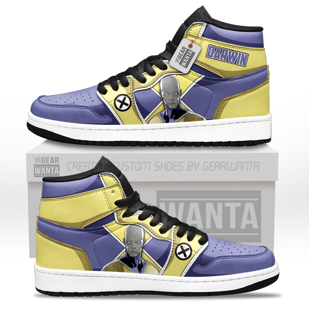 Darwin Armando Munoz Custom Movie High-Top Leather Sneakers