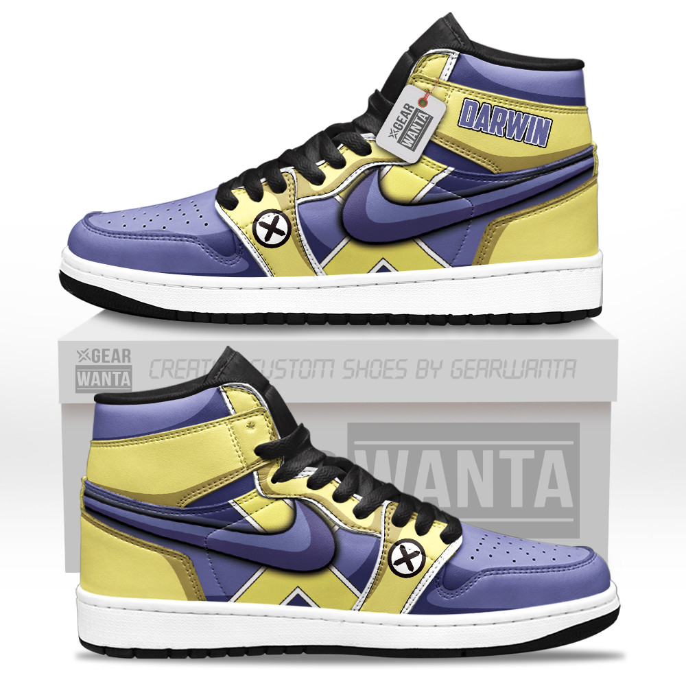 Darwin Armando Munoz Custom Movie High-Top Leather Sneakers