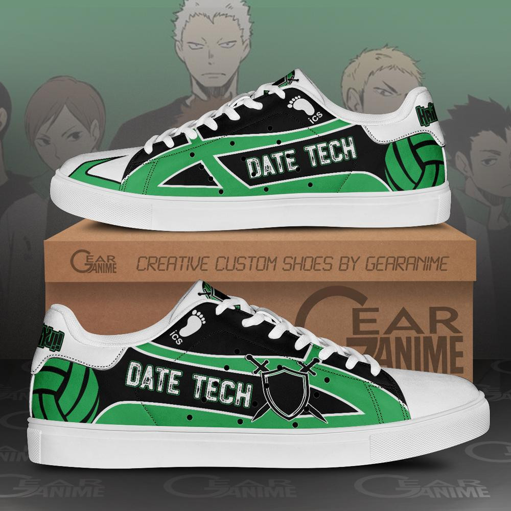 Date Tech High Custom Anime Classic Court Shoes