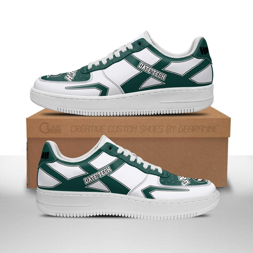 Date Tech High Custom Anime Low-Top Leather Sneakers