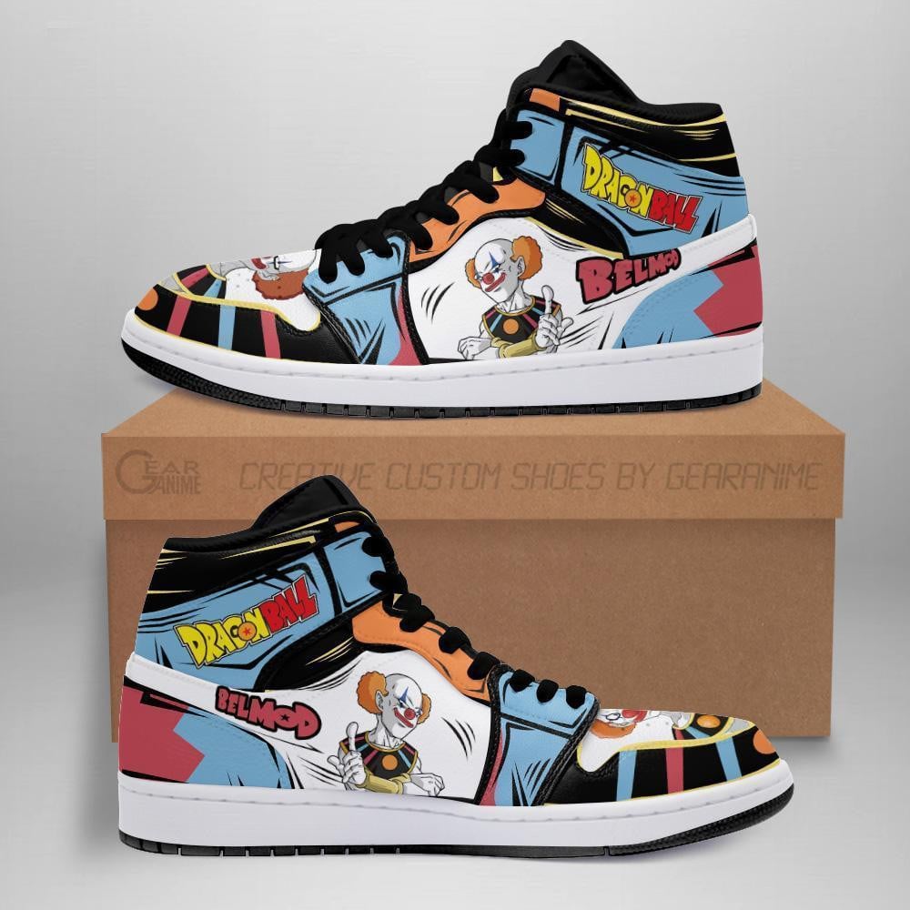 DBS Belmod Custom Anime High-Top Leather Sneakers