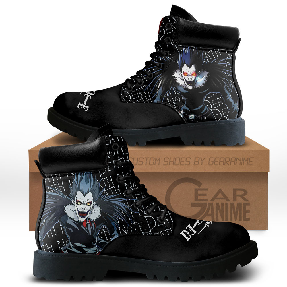 Death Note Ryuk Custom Anime Combat Boots NTT071