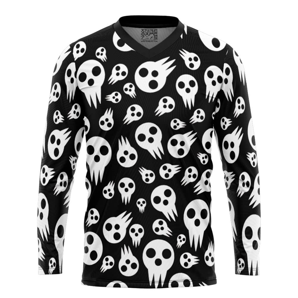 Death the Kid Skulls Soul Eater_Hockey Jersey
