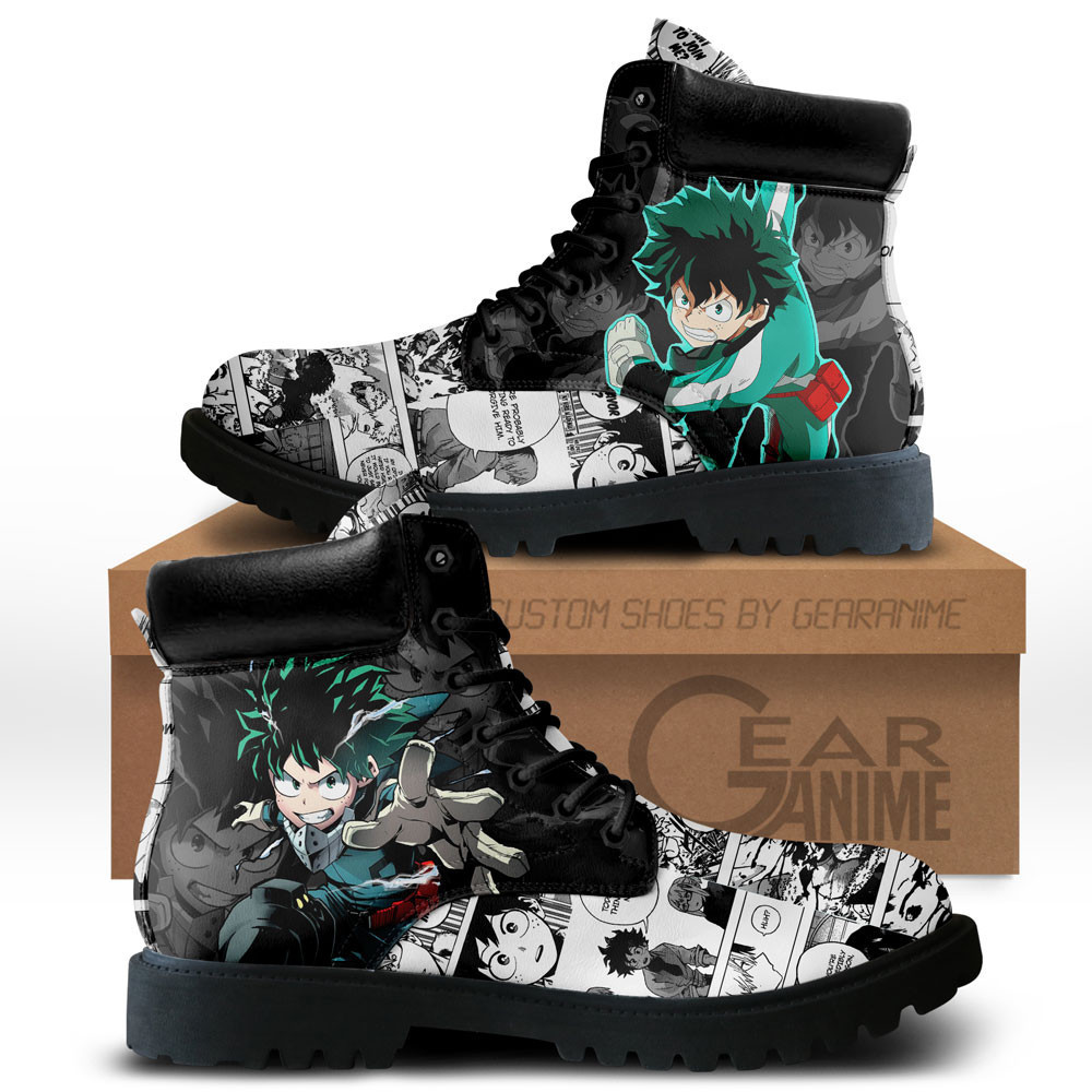 Deku Custom Anime Combat Boots NTT171
