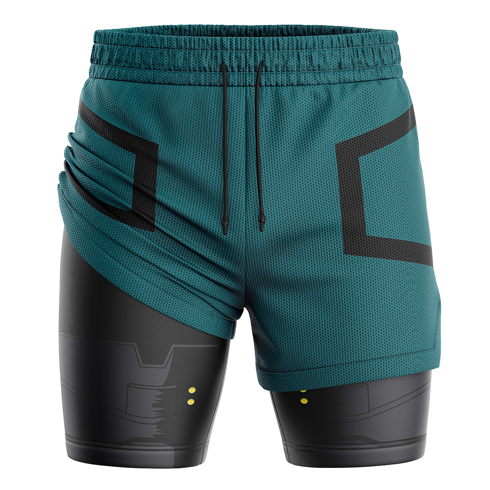 Deku My Hero Academia 2-in-1 Performance Shorts