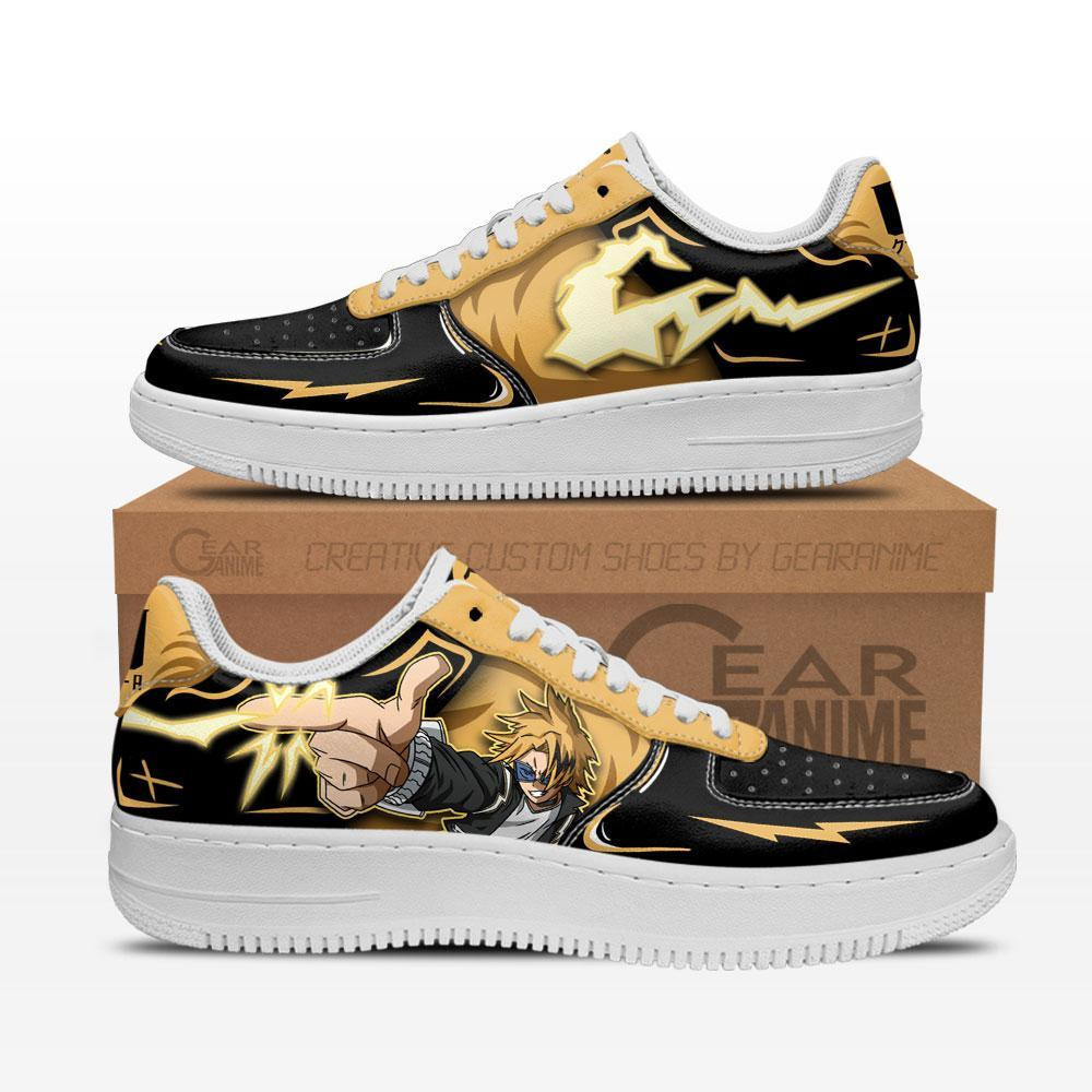 Denki Custom Anime Low-Top Leather Sneakers