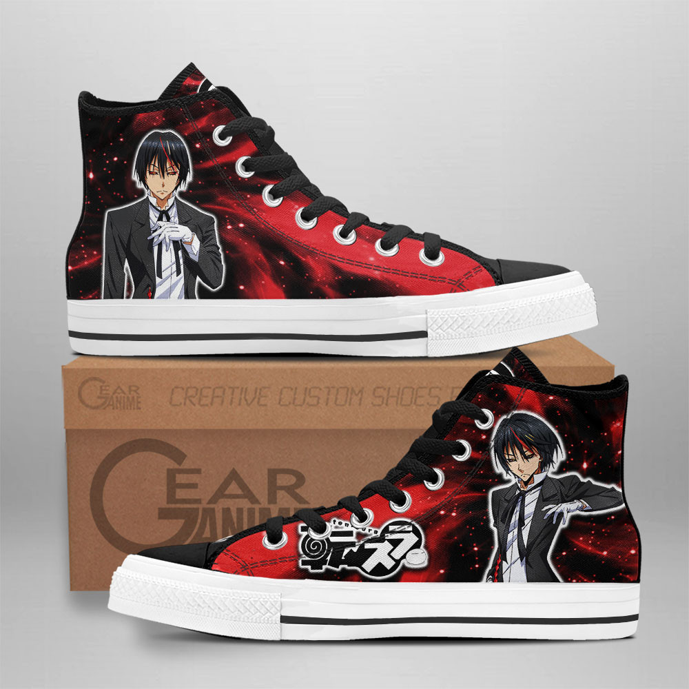 Diablo Custom Anime High-Top Canvas Shoes