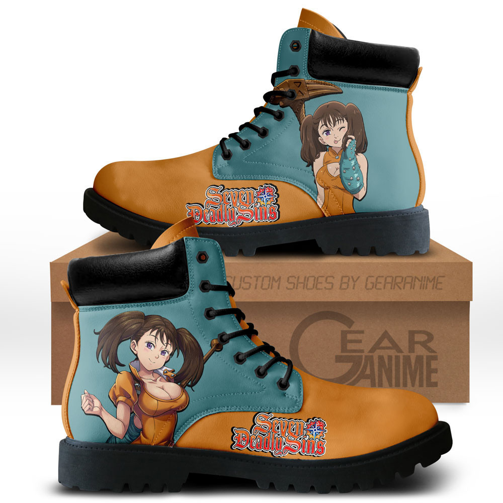 Diane Custom Anime Combat Boots NTT111