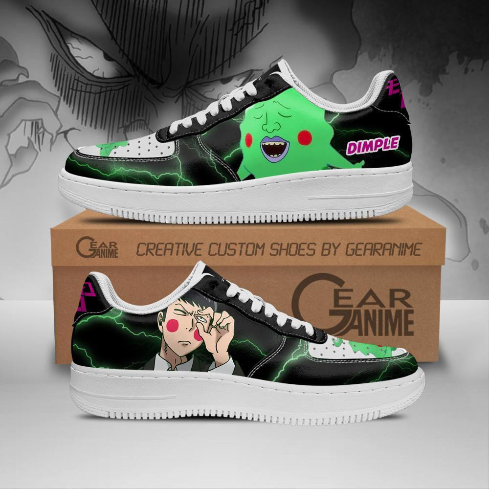 Dimple Custom Anime Low-Top Leather Sneakers
