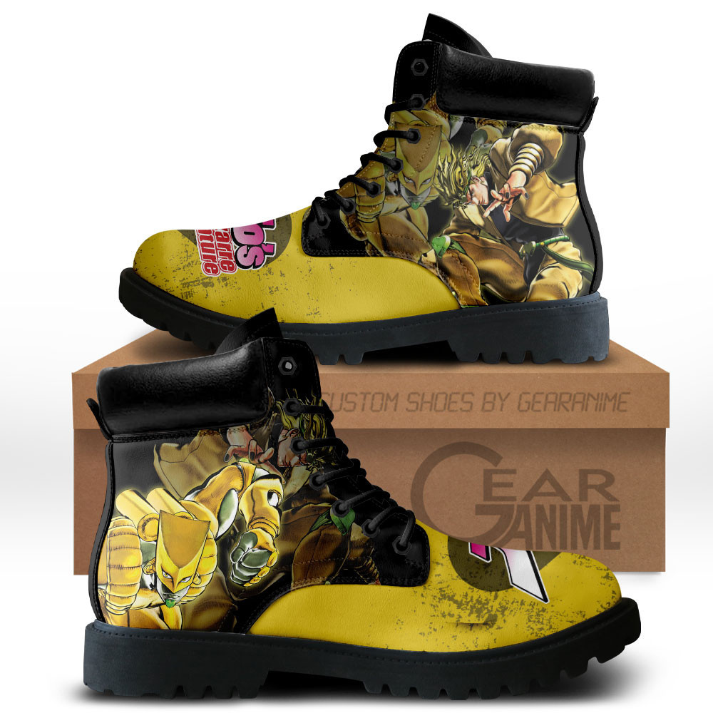 Dio Brando Custom Anime Combat Boots MV0512