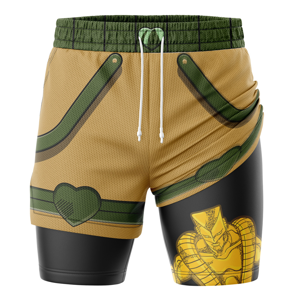 DIO The World Jojo’s Bizarre Adventure 2-in-1 Performance Shorts