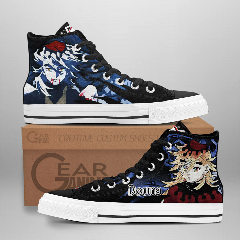 Douma Custom Anime High-Top Canvas Shoes