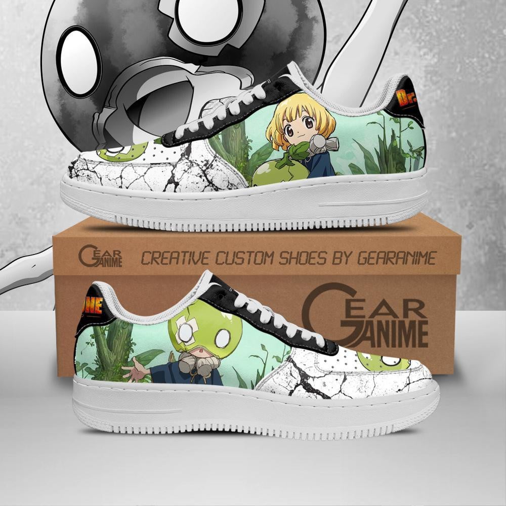 Dr. Stone Suika Custom Anime Low-Top Leather Sneakers