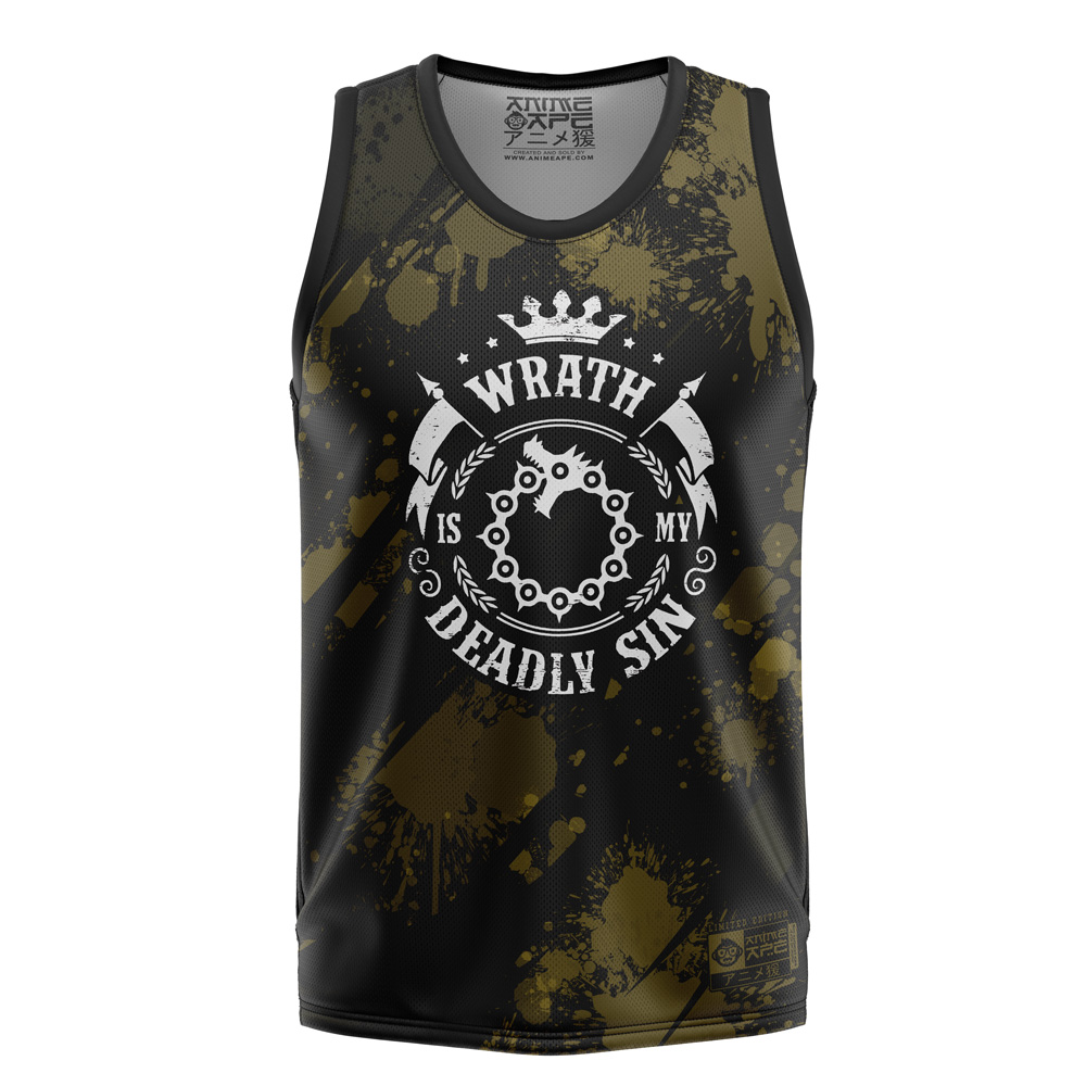Dragon Sin Seven Deadly Sins Basketball Jersey