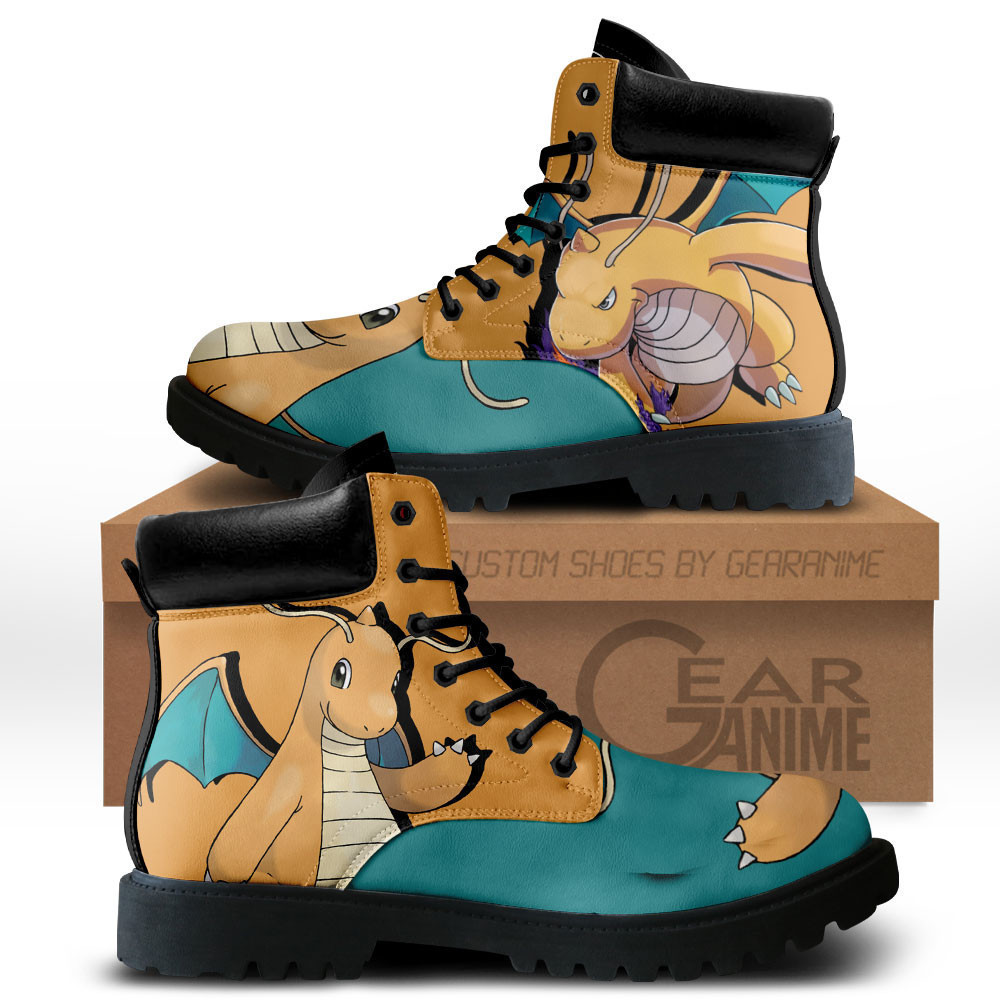 Dragonite Custom Anime Combat Boots