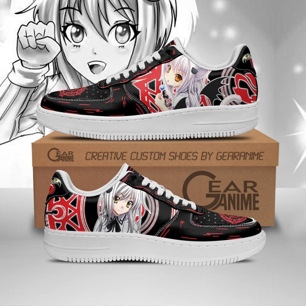 DxD Koneko Custom Anime Low-Top Leather Sneakers