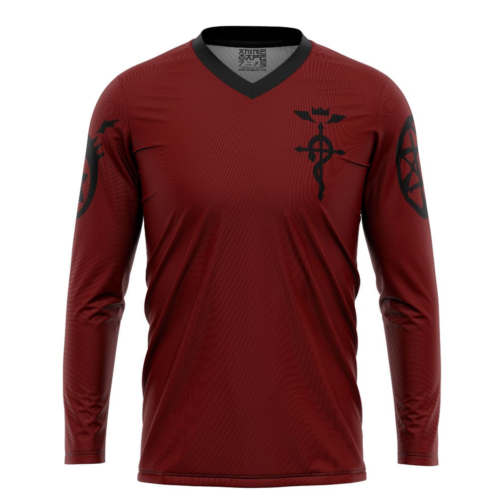 Edward Fullmetal Alchemist Hockey Jersey