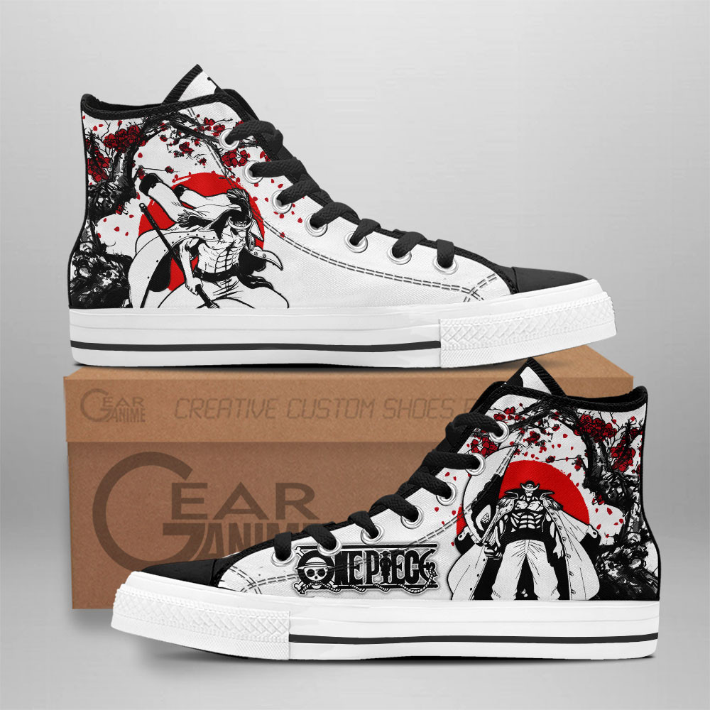 Edward Newgate Custom Anime High-Top Canvas Shoes
