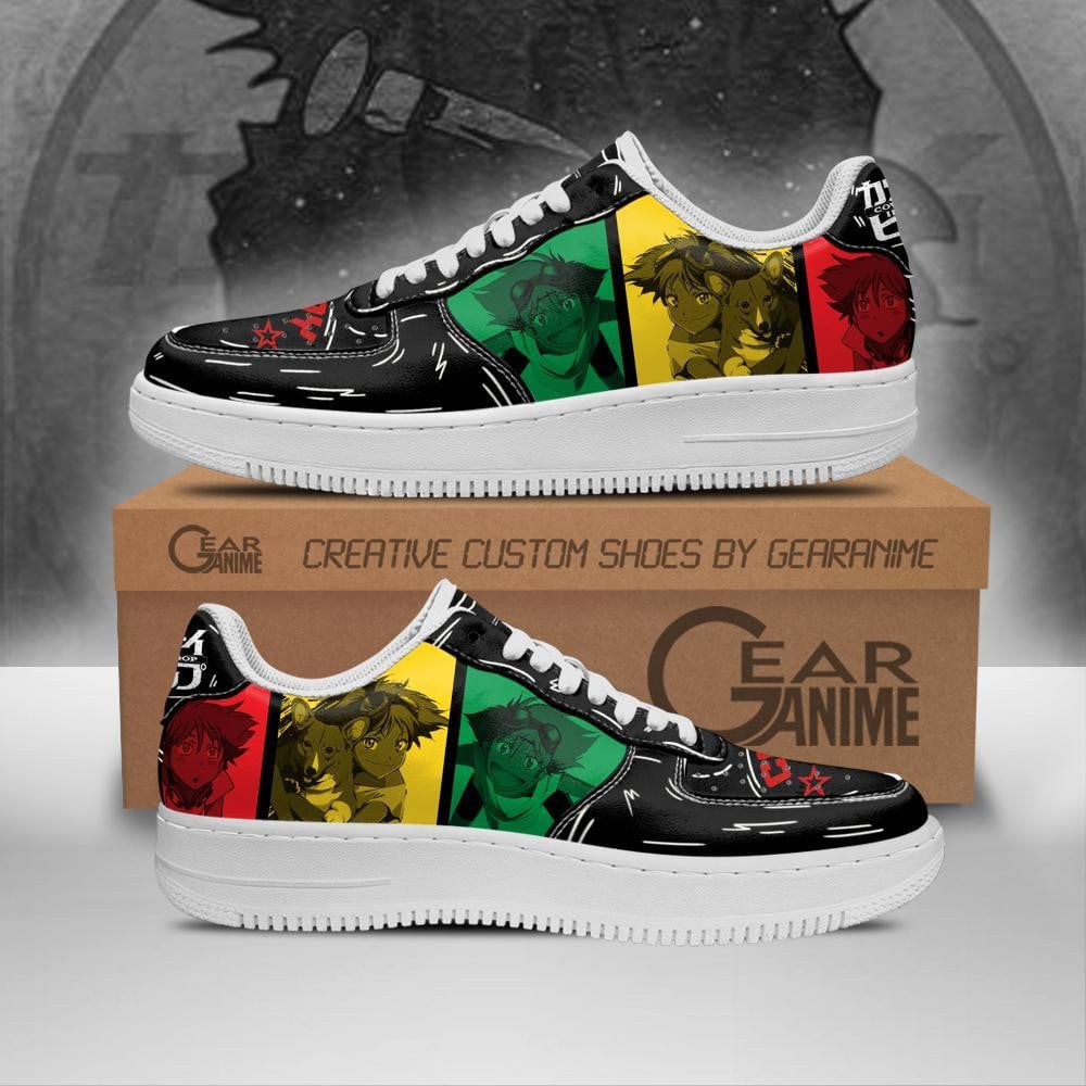 Edward Wong Custom Anime Low-Top Leather Sneakers