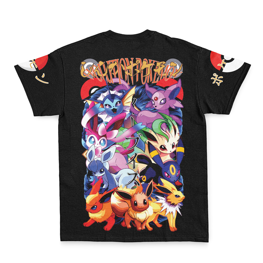 Eeveelution V2 Pokemon Streetwear T-Shirt